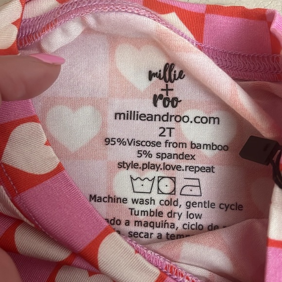 Millie and Roo Heart shirt - Picture 2 of 4